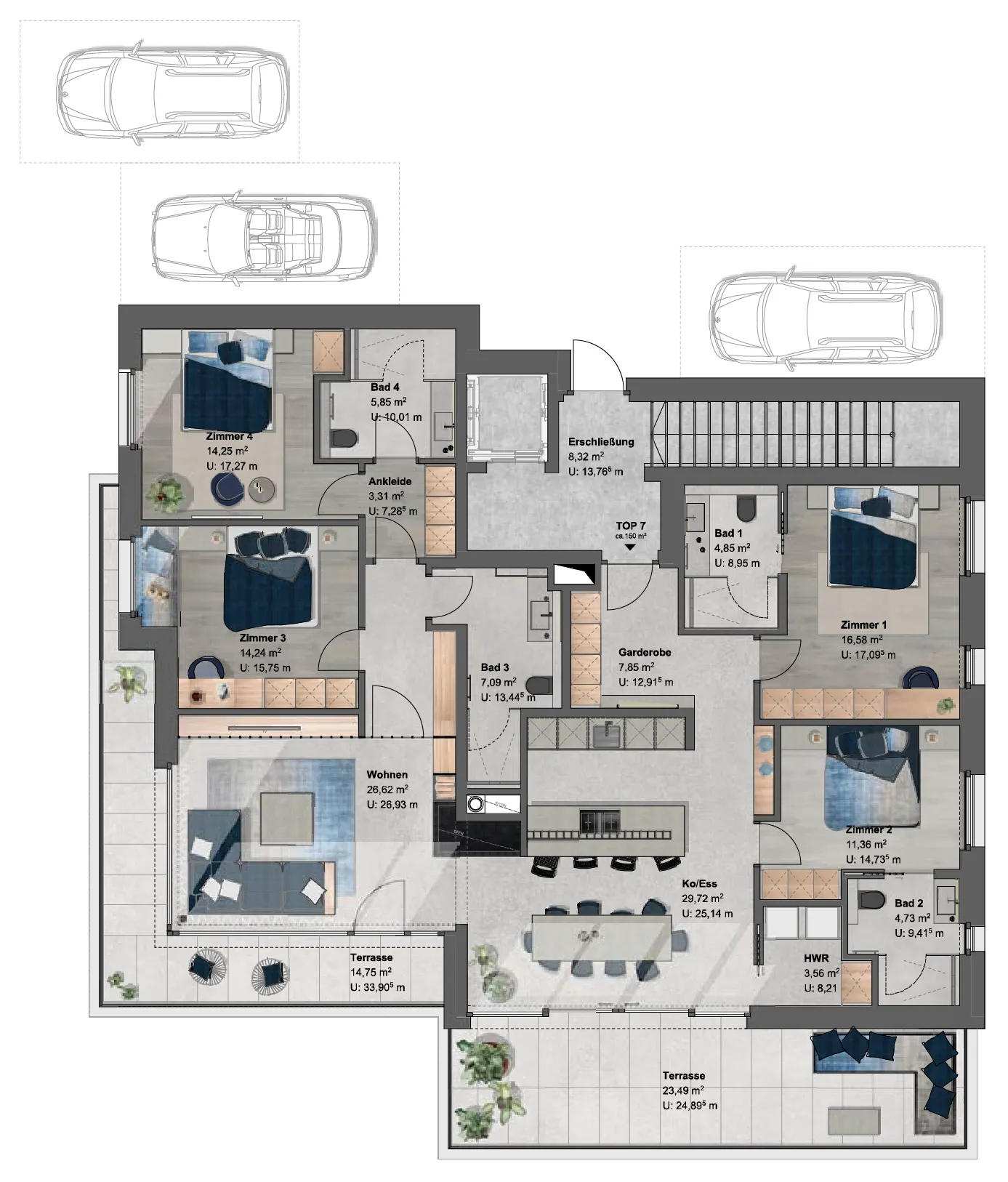 Floor plan — Apartment 6